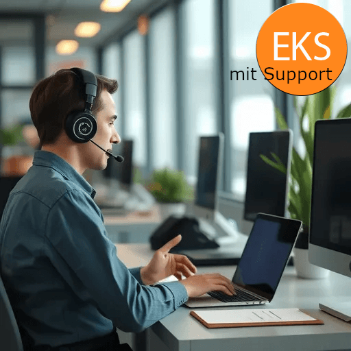 EKS (Anlage zur vorläufigen oder abschließenden Erklärung zum Einkommen aus selbständiger Tätigkeit, Gewerbebetrieb oder Land- und Forstwirtschaft im Bewilligungszeitraum) (mit Support)