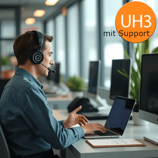 UH3 (Anlage zur Feststellung von Unterhaltsansprüchen von Kindern oder der Antragstellerin/des Antragstellers oder der Partnerin/des Partners unter 25 Jahren gegenüber mindestens einem Elternteil) (mit Support)